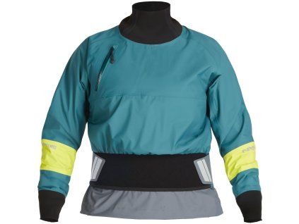 NRS Womens Stratos Paddling Jacket (Velikost L, Barva Mediterranea)