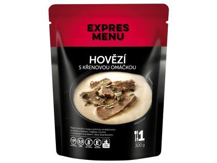 EXPRES MENU Hovädzie s chrenovou omáčkou