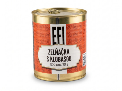 EFI Gulasz z kapusty z kiełbasą 700g 2 porcje (termin przydatności do 24 miesięcy)