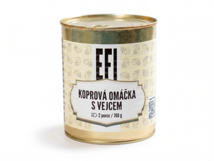 EFI Kapros szósz tojással 700g 2 adag (eltarthatósági idő: akár 24 hónap)