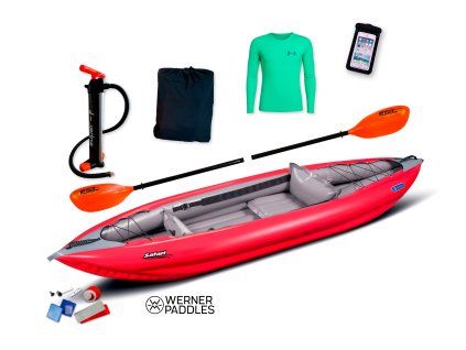 Gumotex nafukovací kajak Safari 330 SET - 1
