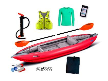 Gumotex nafukovací kajak Safari 330 SET - 2