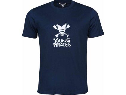 Triko Young Pirates SKULL TSHIRT (Barva modrá, Velikost S)