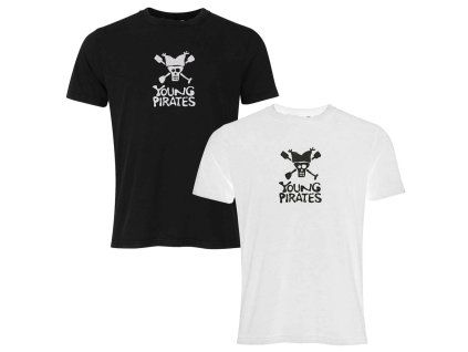 Triko Young Pirates Vintage Skull (Barva bílá, Velikost S)