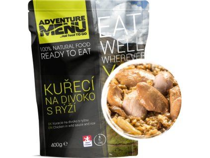 Adventure menu - Kuracie na divoko s rýžou