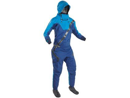 Palm Fuse Adventure women's suchý oblek (Velikost S, Barva Navy+Mid Blue)