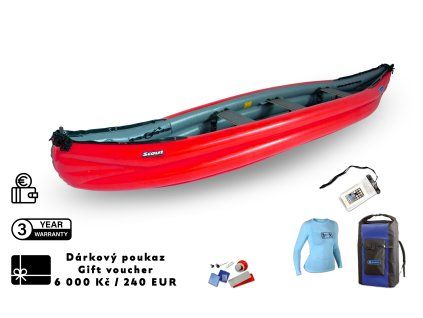 Gumotex kanoe Scout s poukazom 6 000 Kč (240 EUR)