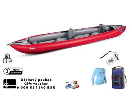 Gumotex kajak Solar s poukazem 6 000 Kč (240 EUR)