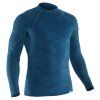 NRS Men Hydroskin 0.5 LS triko (Velikost S, Barva modrá)