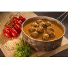 Adventure menu - Meatballs with basmati and tomato sauce
